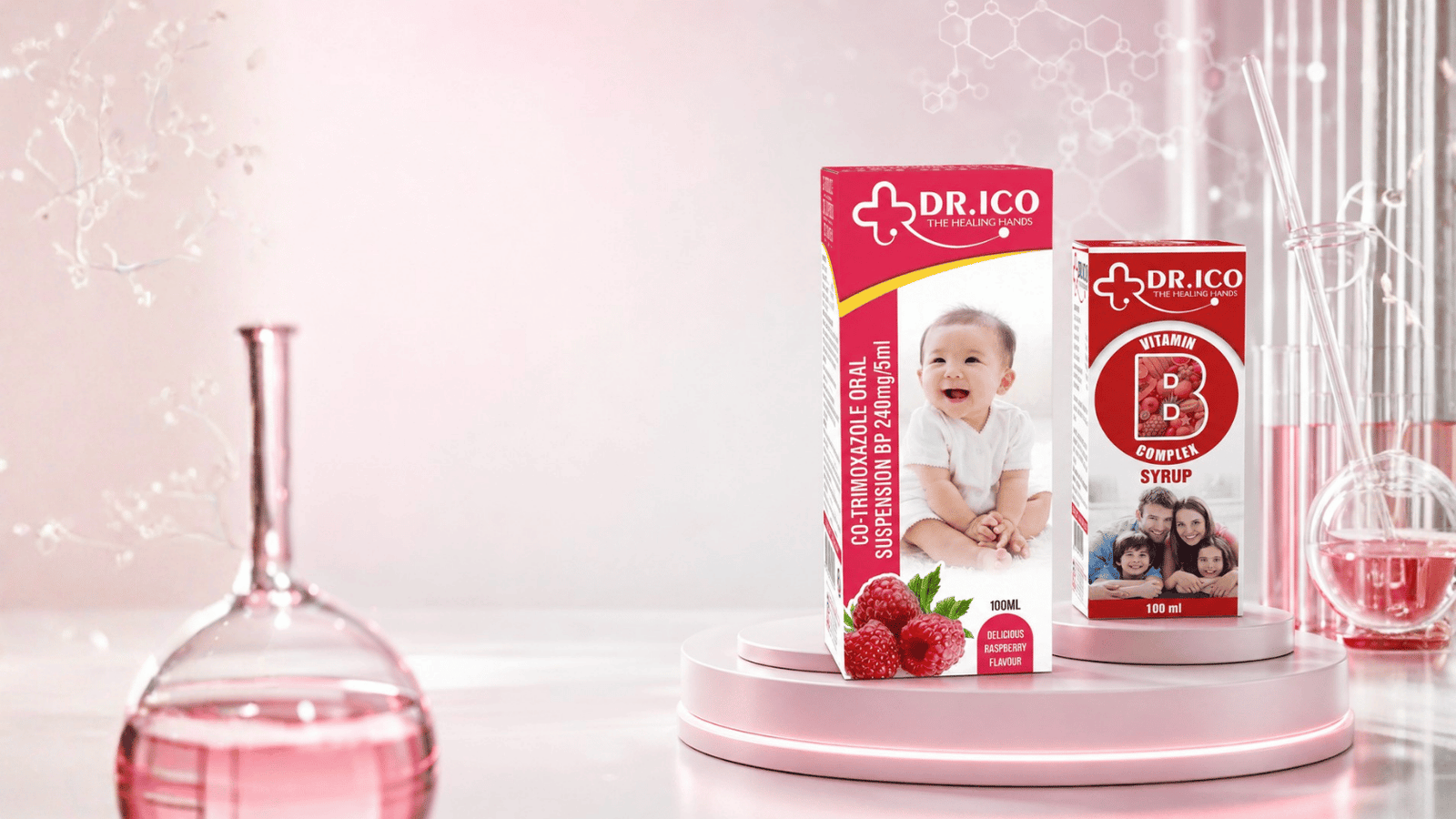 DoctorIco oral liquid syrups and suspensions