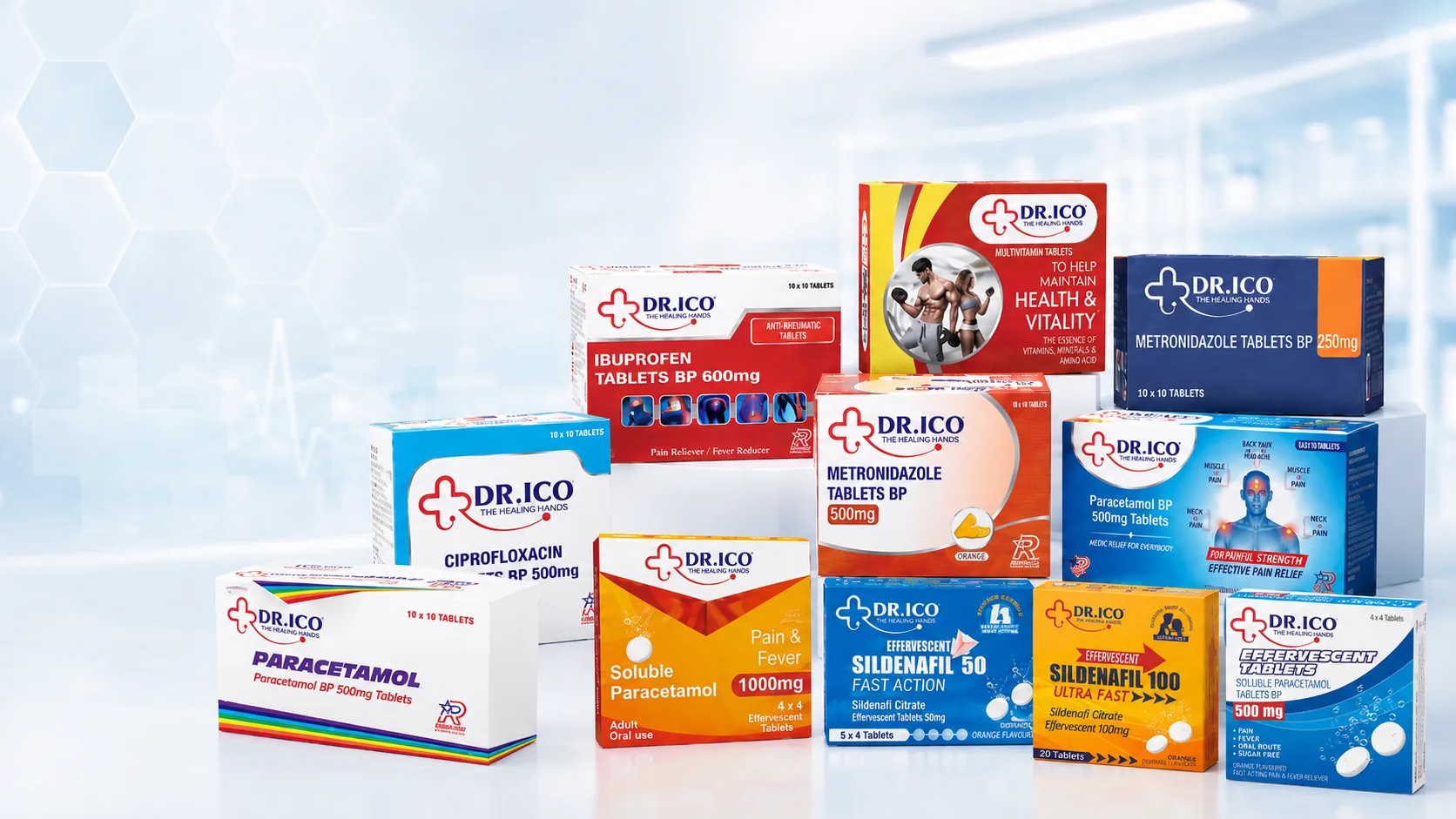 DoctorIco tablet packs