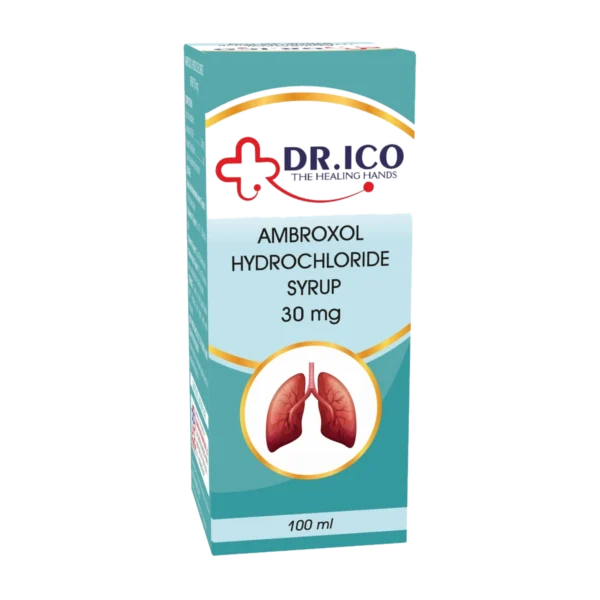DoctorIco Ambroxol Hydrochloride Syrup 30mg 100ml product packaging