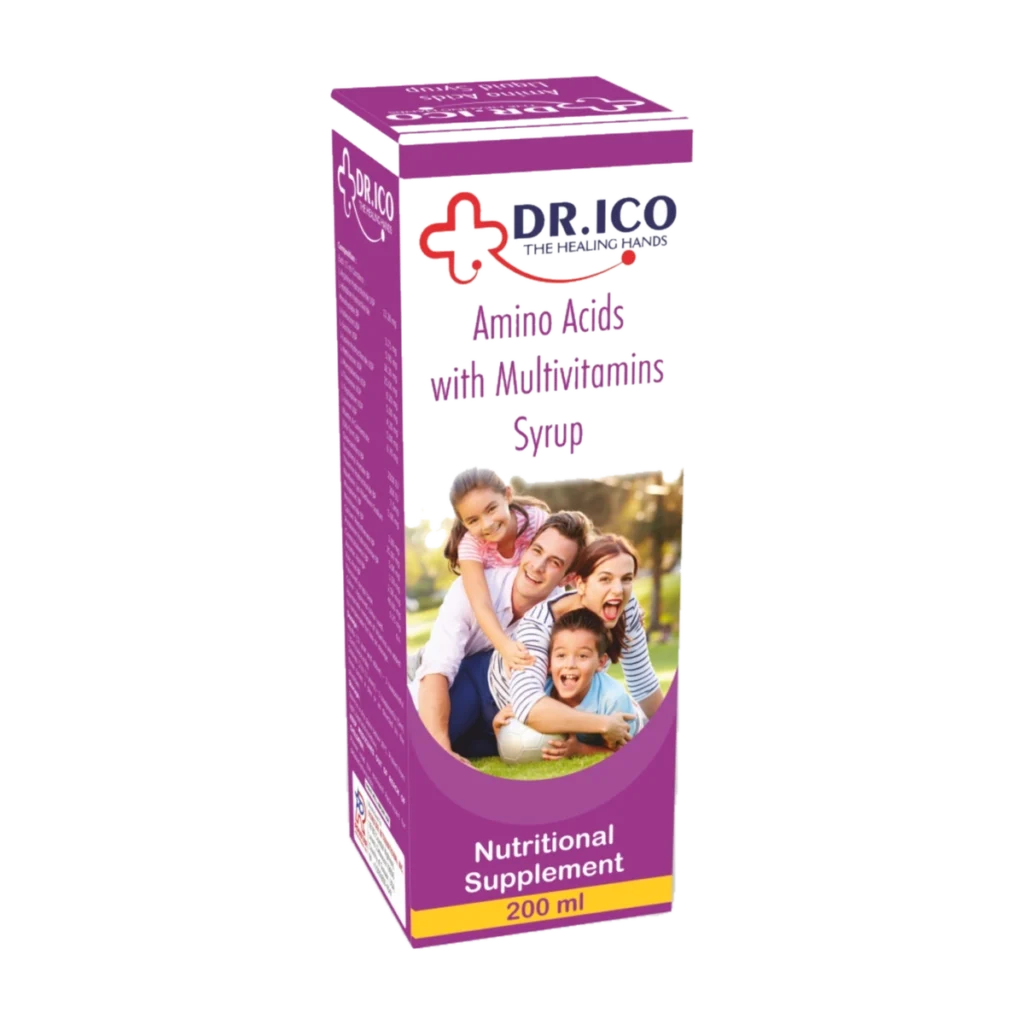 Amino Acids with Multivitamins Syrup 200ml
