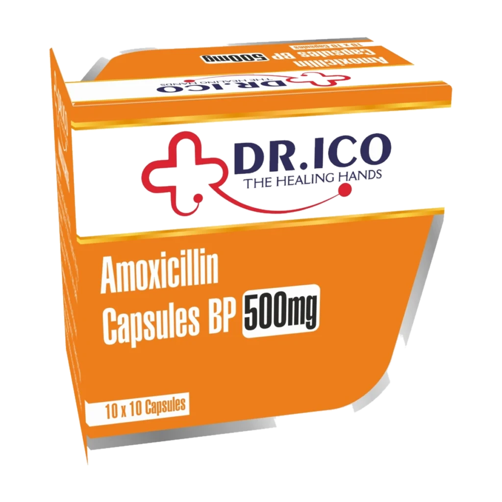 Amoxicillin Capsules BP 500mg