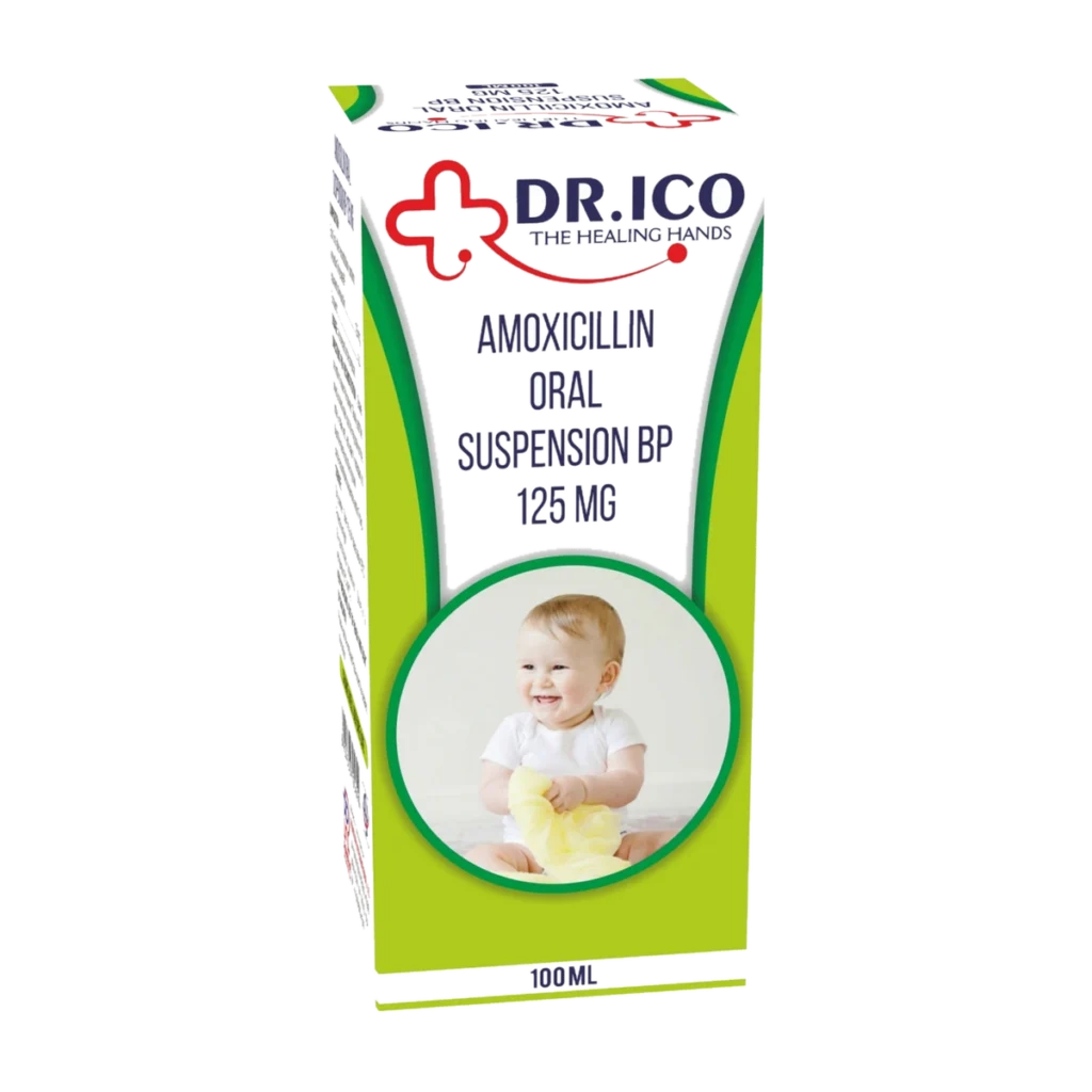 Amoxicillin Oral Suspension BP 125mg 100ml