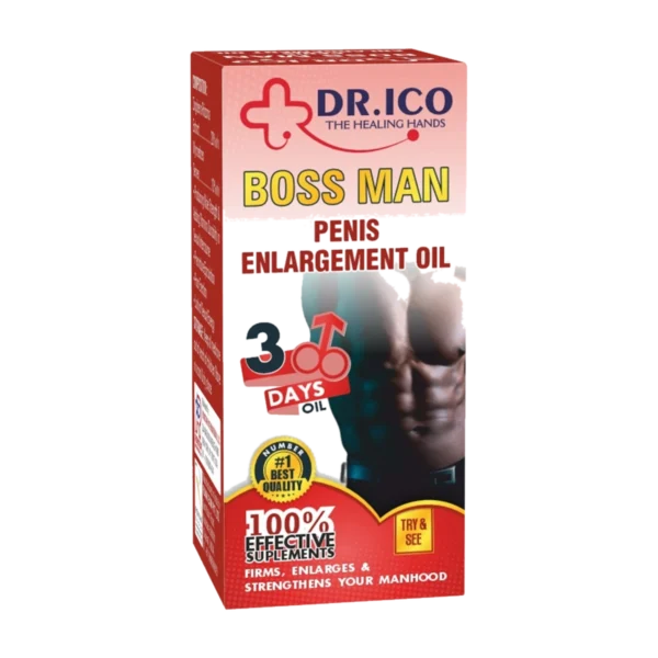 DoctorIco Boss Man Penis Enlargement Oil 3 Days product packaging