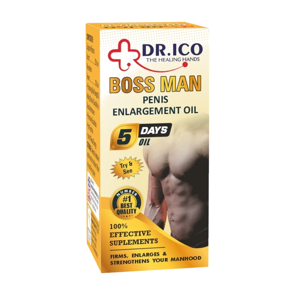 Boss Man Penis Enlargement Oil 5 Days
