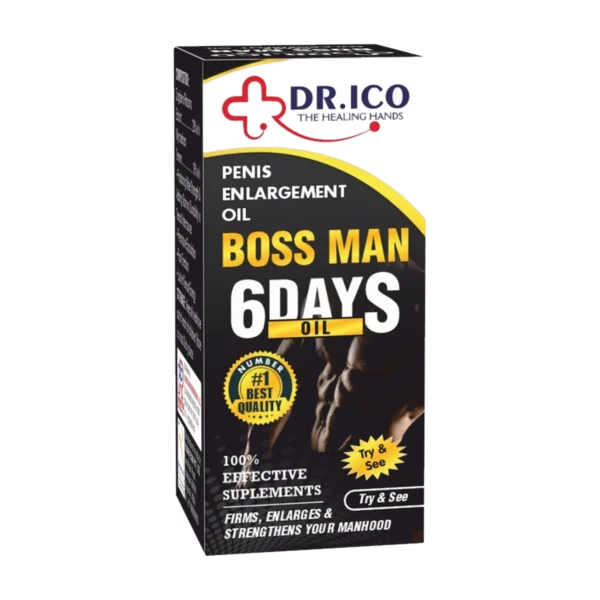 DoctorIco Boss Man Penis Enlargement Oil 6 Days product packaging
