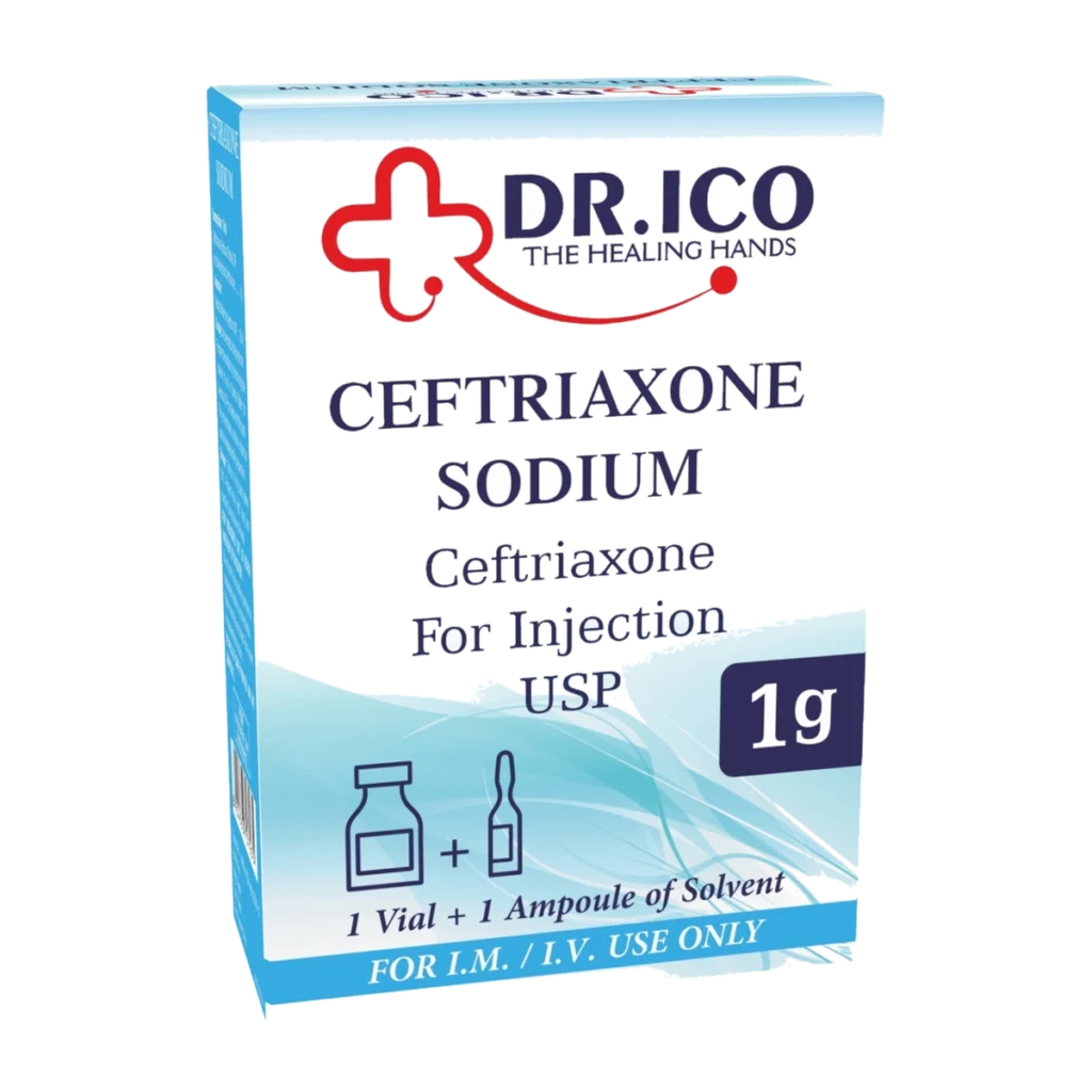 Ceftriaxone Sodium for Injection USP 1g