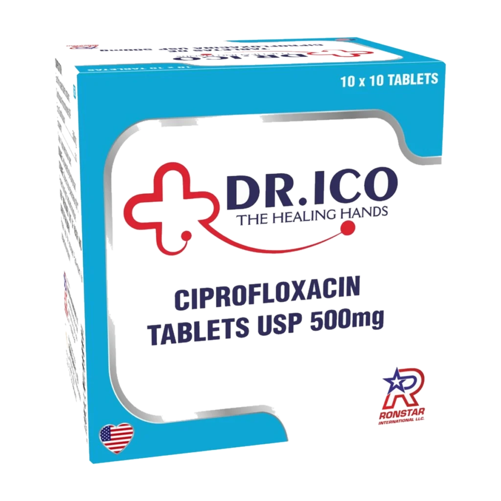 Ciprofloxacin Tablets USP 500mg