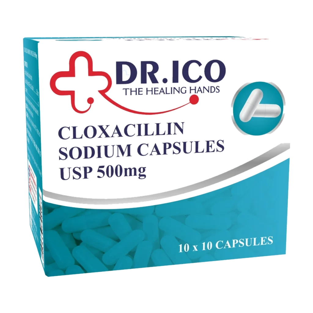 Cloxacillin Sodium Capsules USP 500mg