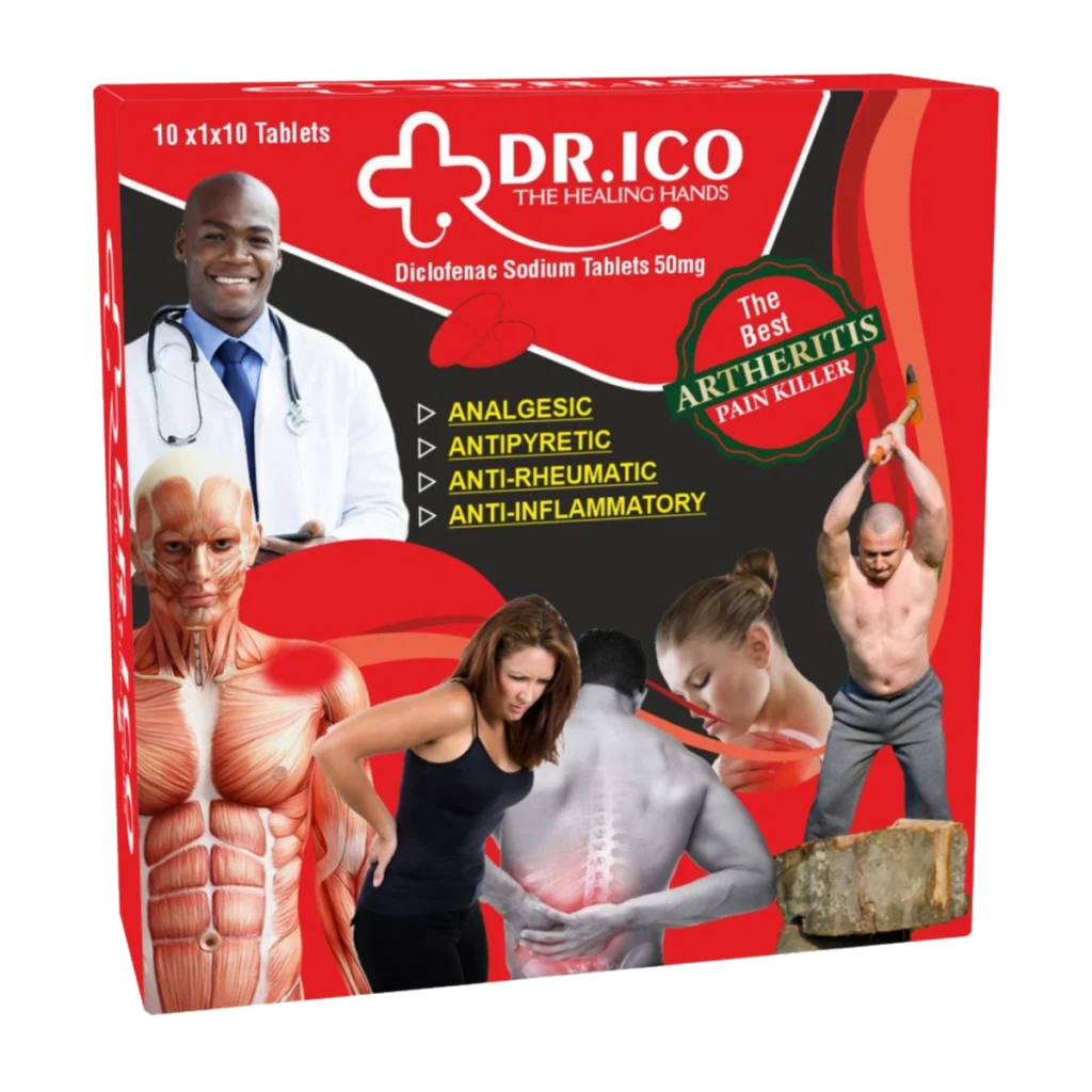 Diclofenac Sodium Tablets 50mg Red Doctor Pack