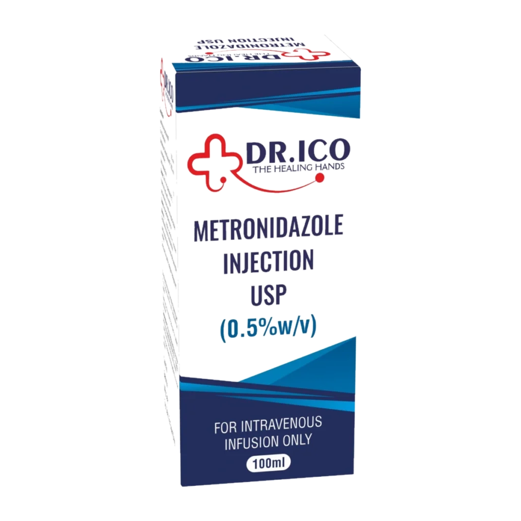 Metronidazole Injection USP 0.5 % 100ml