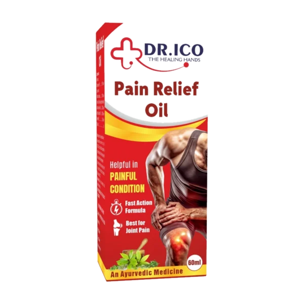 DoctorIco Pain Relief Oil Ayurvedic Medicine product packaging