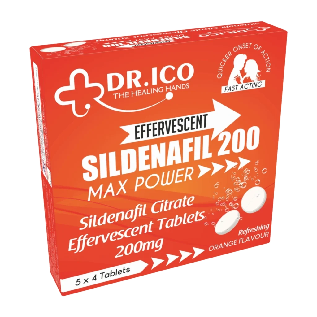 Sildenafil Citrate Effervescent Tablets 200mg