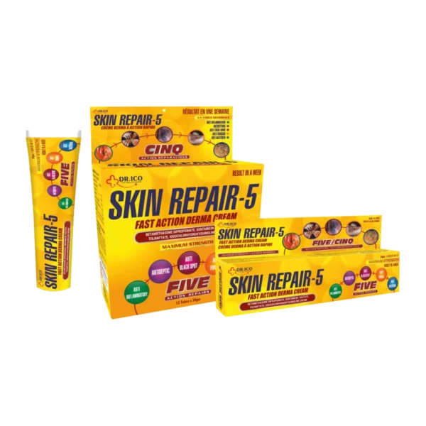 DoctorIco Skin Repair-5 Fast Action Derma Cream product packaging