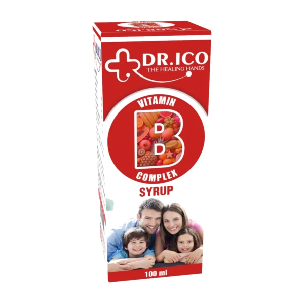 DoctorIco Vitamin B Complex Syrup 100ml product packaging