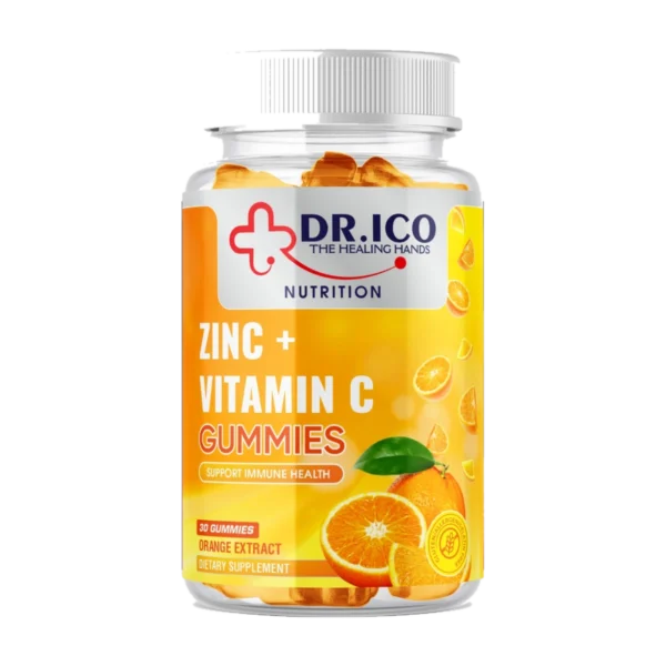DoctorIco Zinc and Vitamin C Gummies Orange product packaging